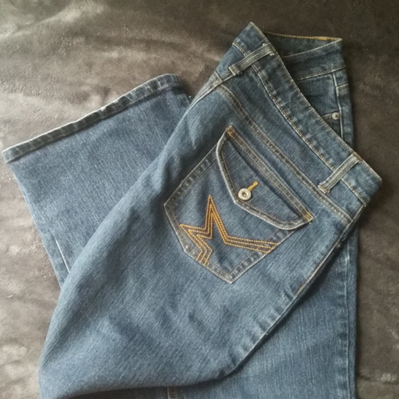 5 pocket mid rise jeans size 12 - Picture 1 of 4